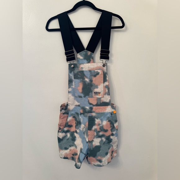 Timberland Multicolor Patterned Overalls - Picture 1 of 3